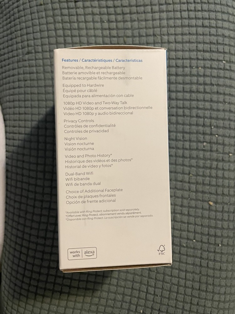 Ring Wi Fi Video Doorbell 4
