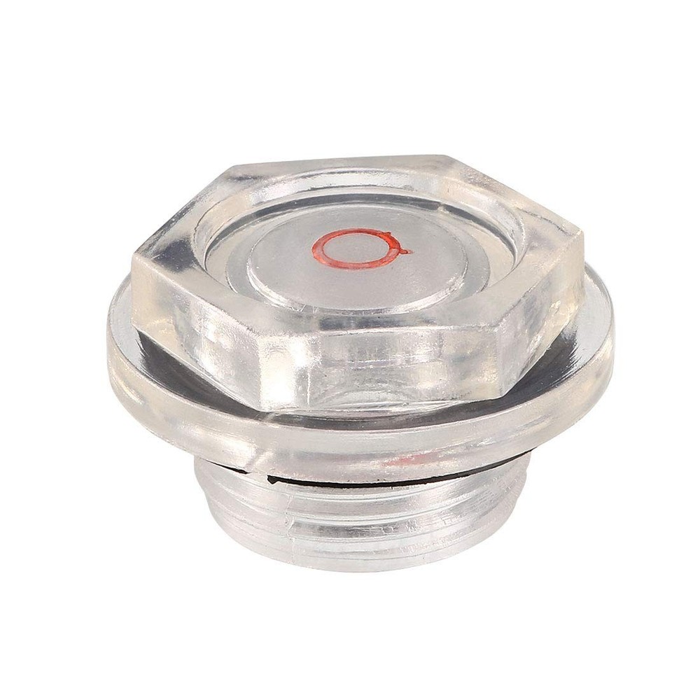 uxcell G3/4 Thread Air Compressor Sight Glass Oil Indicator