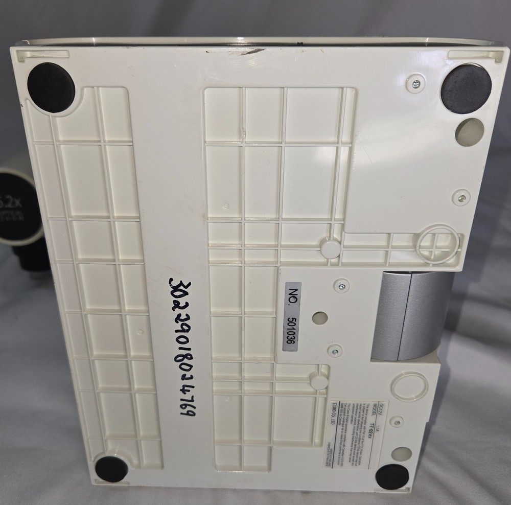 Elmo TT-02RX Digital Document Presenter Camera Projector USB VGA AC Adapter