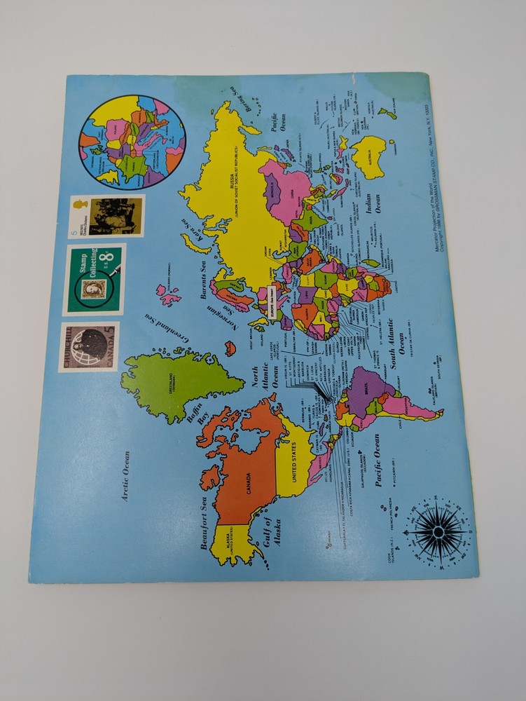 Hygrade , World Wide, & Weekly Reader Postage Stamp Albums - Collectable Book