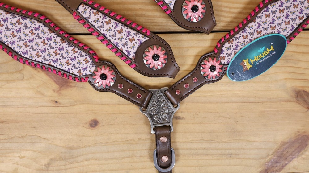Headstall & Breast Collar Tack Set for Horse