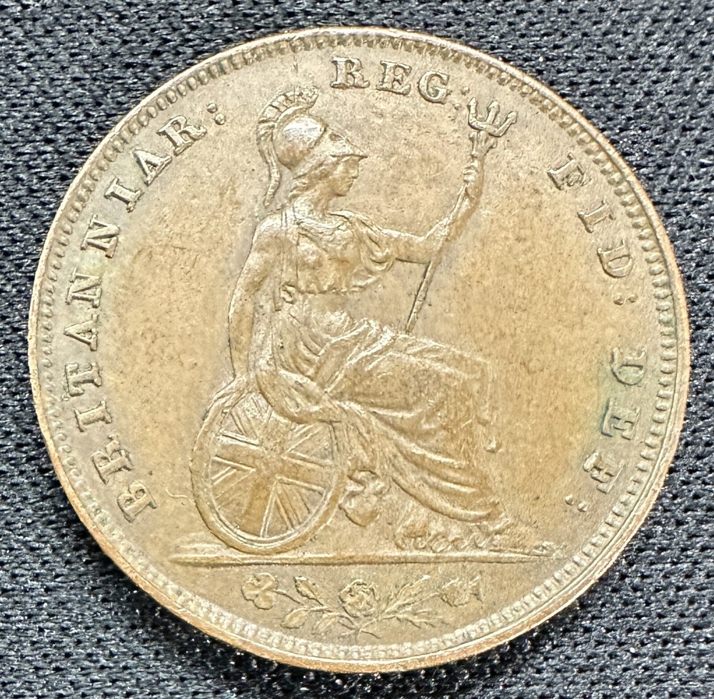 Great Britain - 1853 Victoria - Farthing - ABOUT UNCIRCULATED - NICE