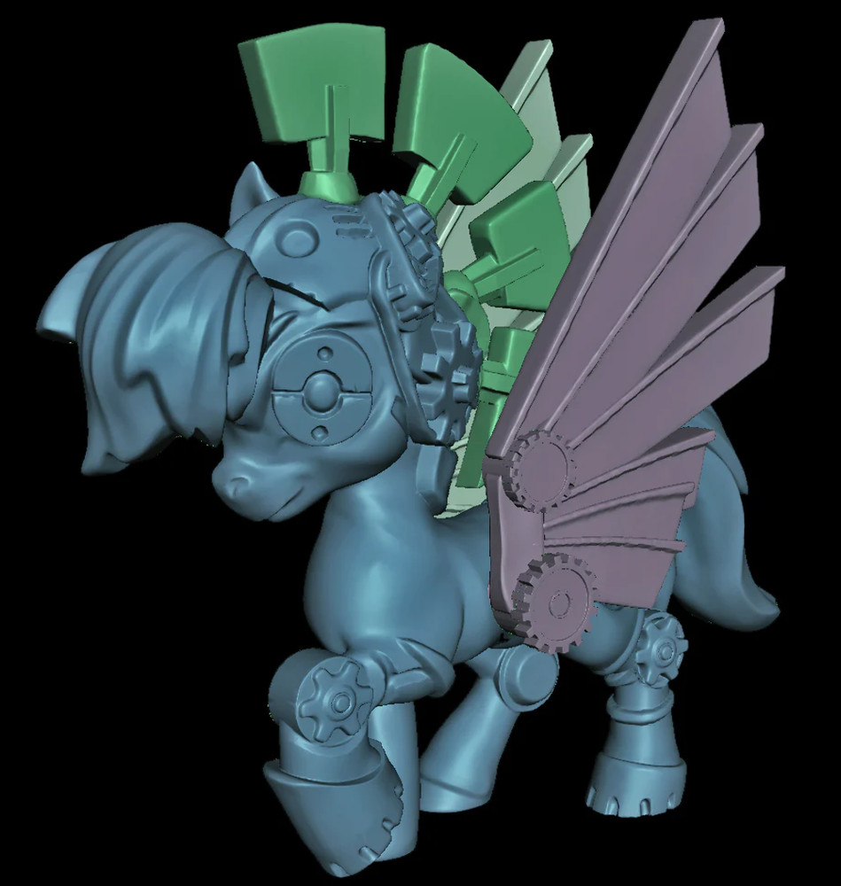 Chibi Cyborg Pegasus