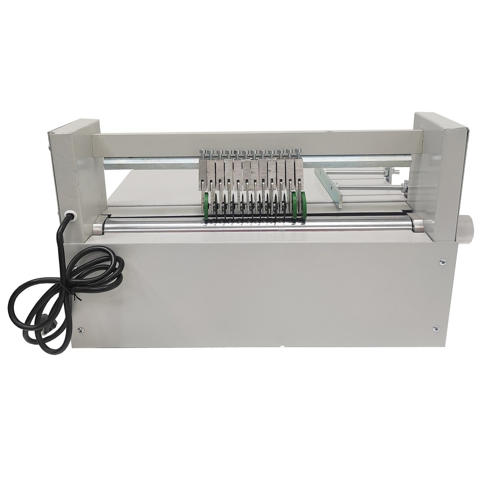 Electric Adhesive Marking Machine Automatic 400mm Sticker Half Cutting Machine