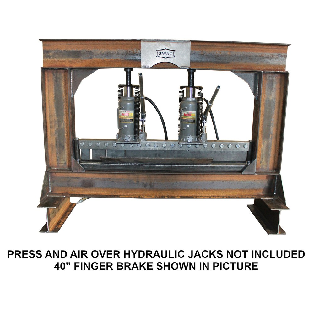 40" Press Brake DIY Builder Kit Builder Kit With Adjustable Back Stop