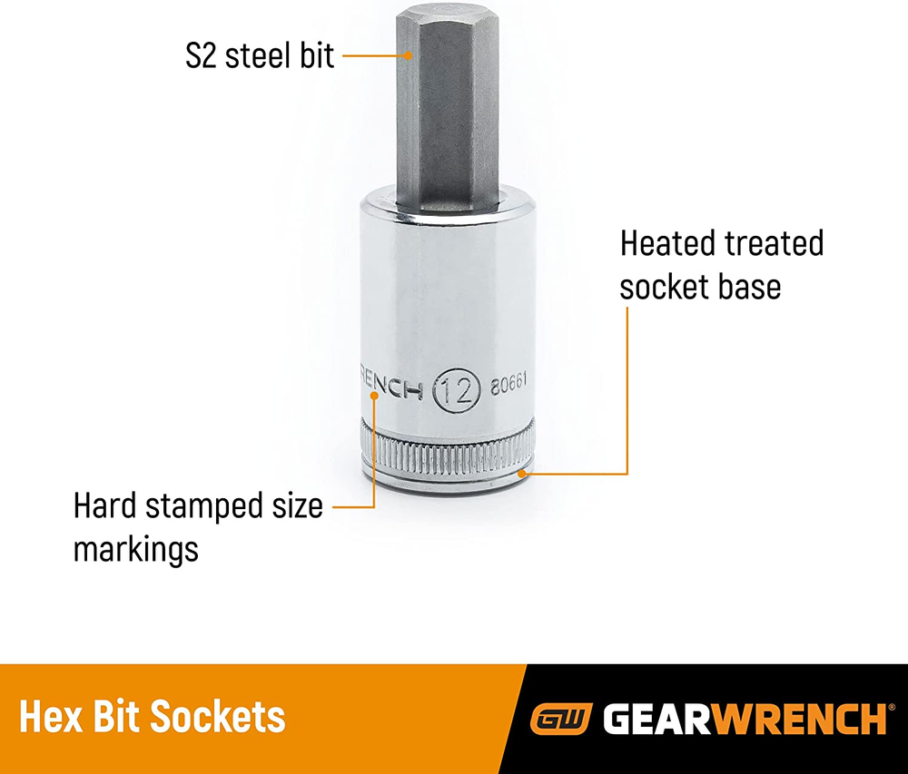 3/8" Drive Hex Bit Metric Socket 11Mm - 80432