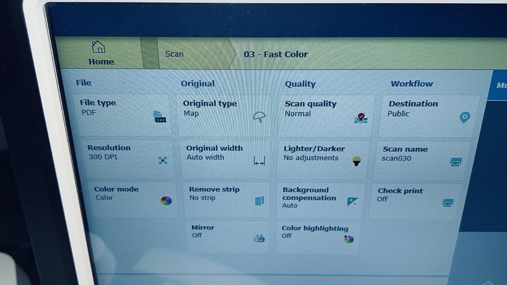 Canon PlotWave 3500 engineering printer. low meter. perfect! Oce