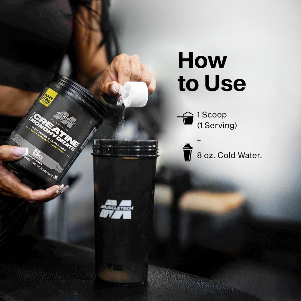 Micronized Creatine Supplement - Muscle Recovery & Builder-