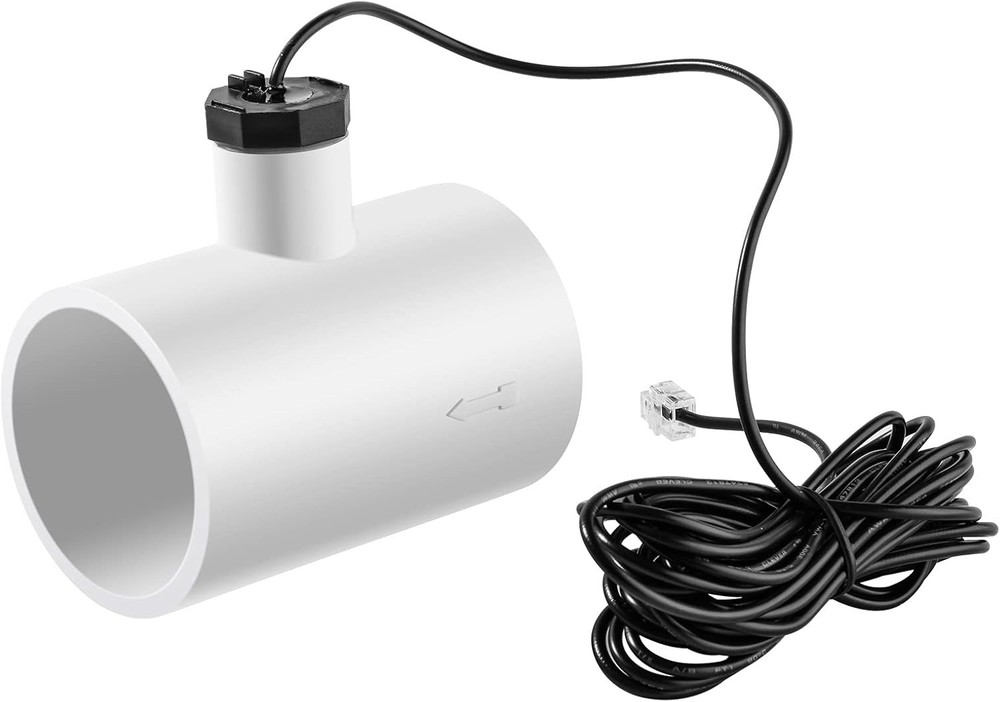 Flow Switch, Flow Sensor with Tee for Hayward Salt System, Compatible with Haywa