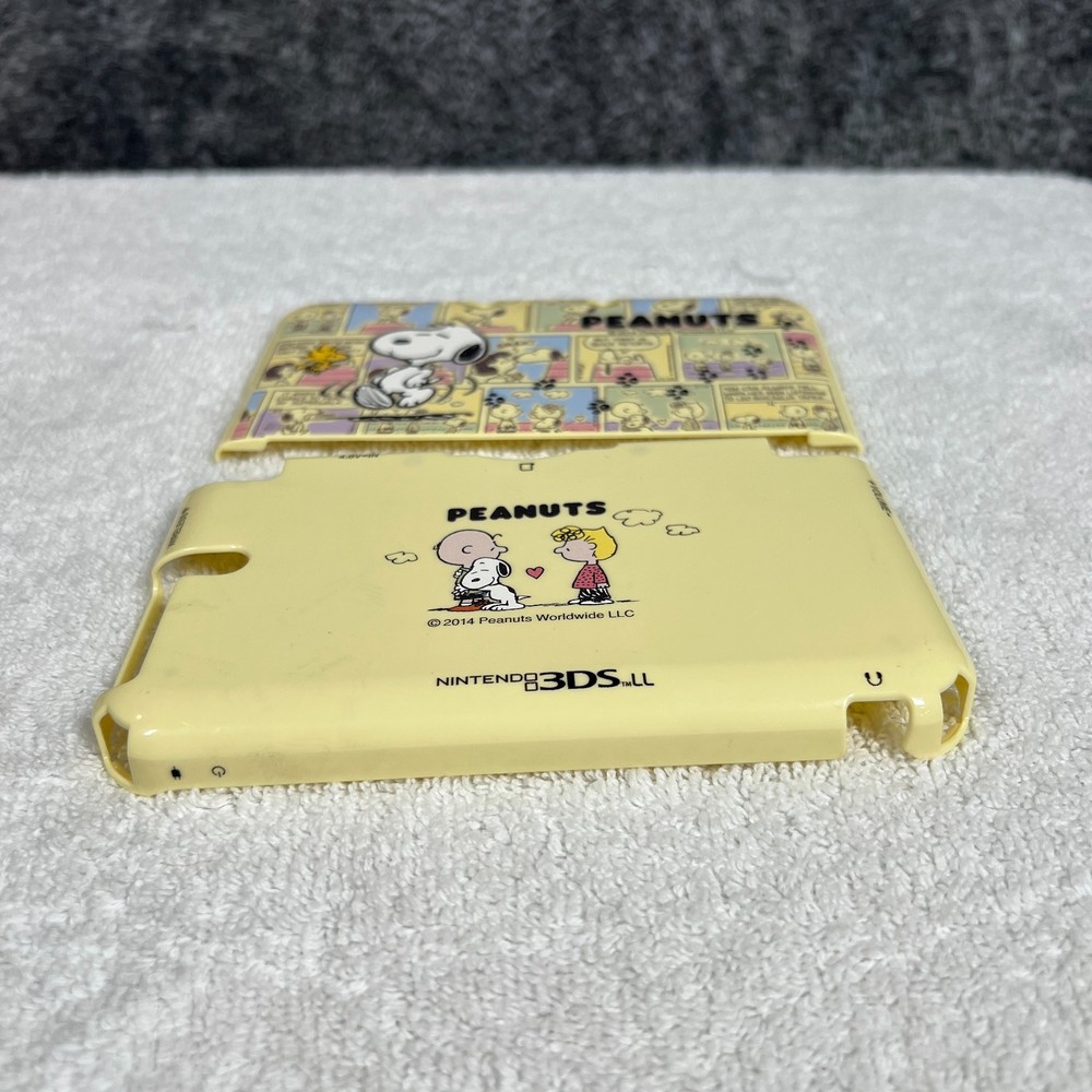 Nintendo 3DS LL Cover Skin Case Peanuts Comic Panel Print