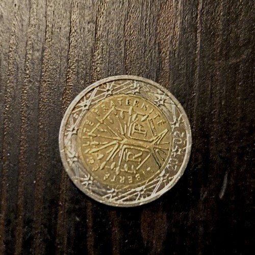Rare Printed 2 Euro Coin
