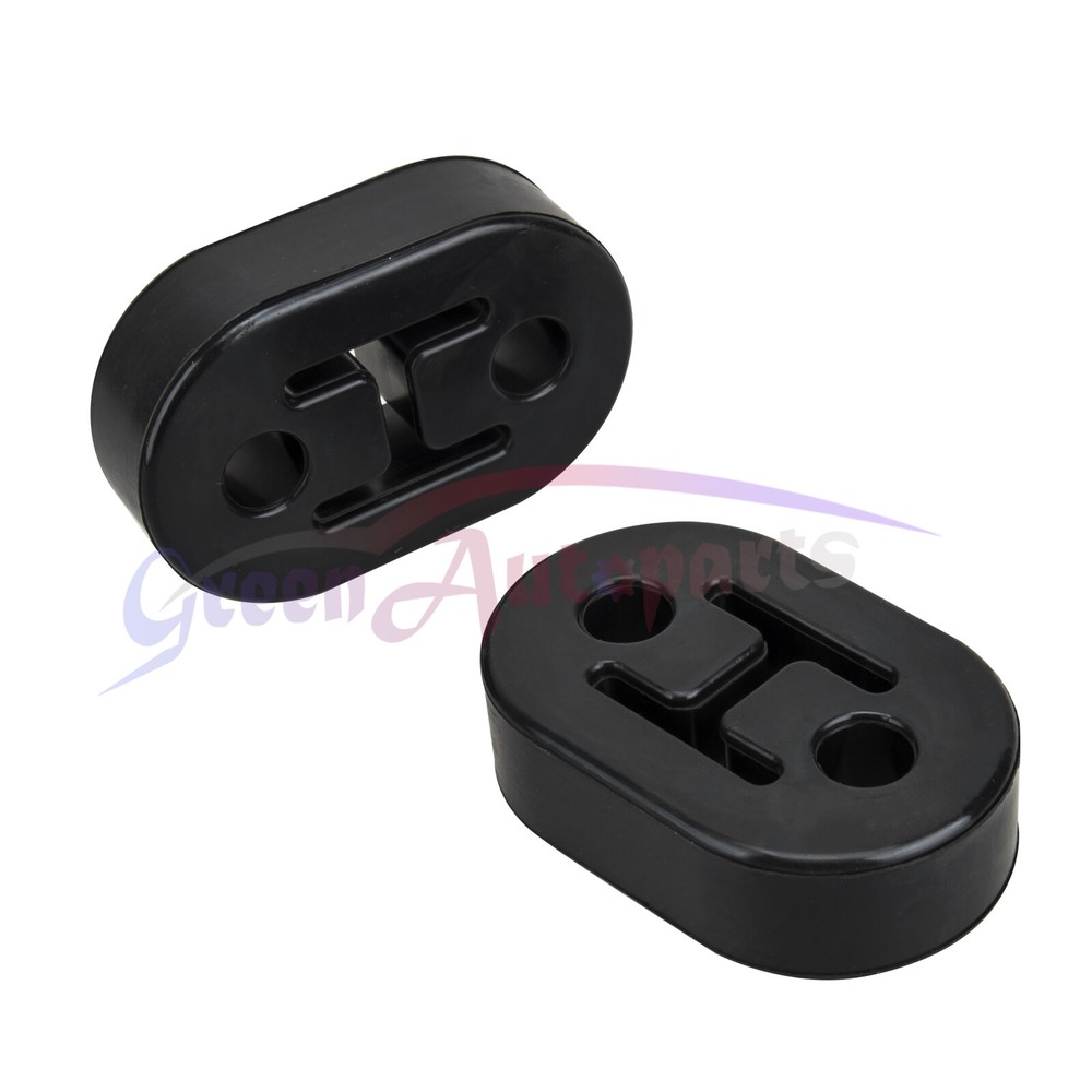 4X Rubber Exhaust Tail Pipe Mount Holder Bracket Hanger Insulator