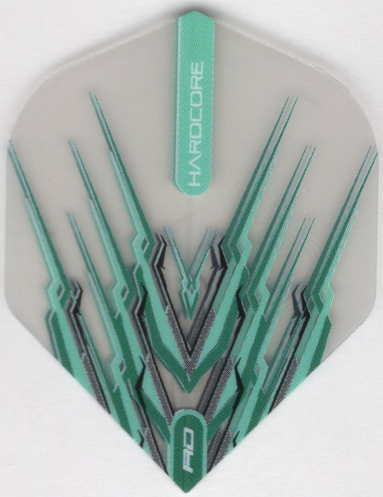 SNAKEBITE Teal & Aqua MOHAWK Dart Flights: 3 per set