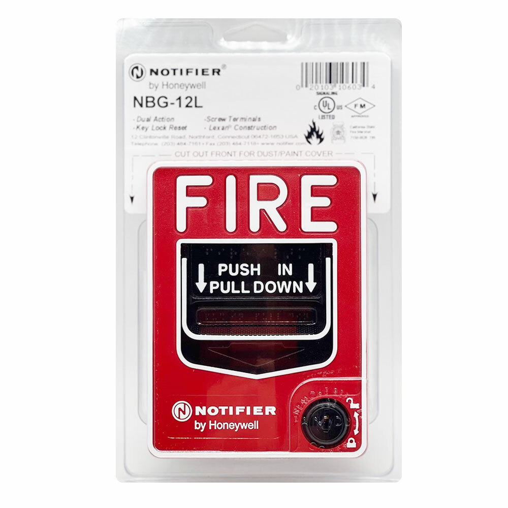 Notifier NBG-12L Conventional Pull Station - Same Day Shipping (SEALED)