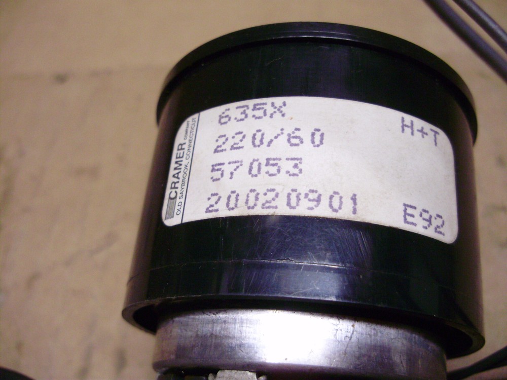 Cramer 113GH200-D Timer, 220 Volt, 0010A-855