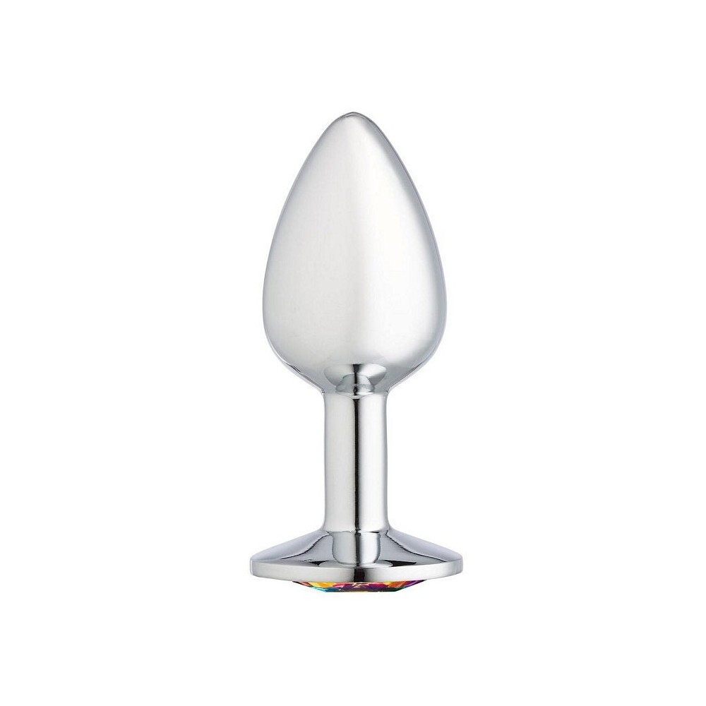 Cloud 9 Gems Silver Chromed Anal Butt Plug Small