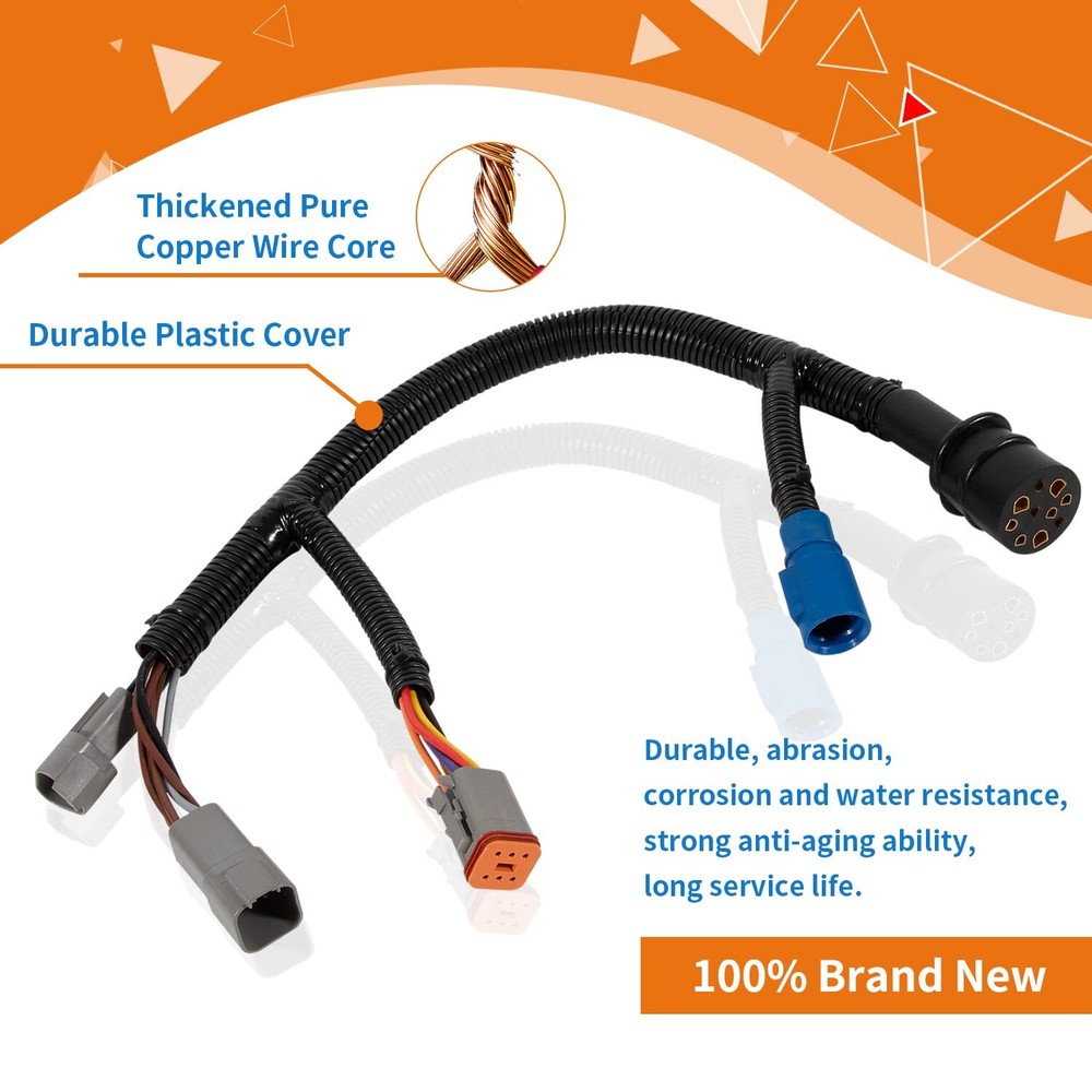 Engine Adapter Harness for 1976-1995 Johnson Evinrude replace# 176344 423-6344