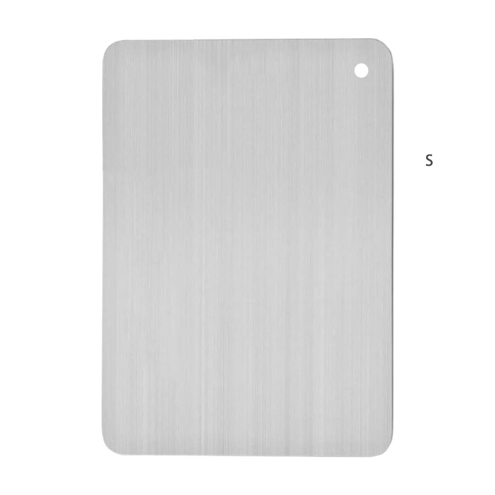 Stainless Steel Cutting Board Double-Sided Titanium Chopping Board for Kitchen