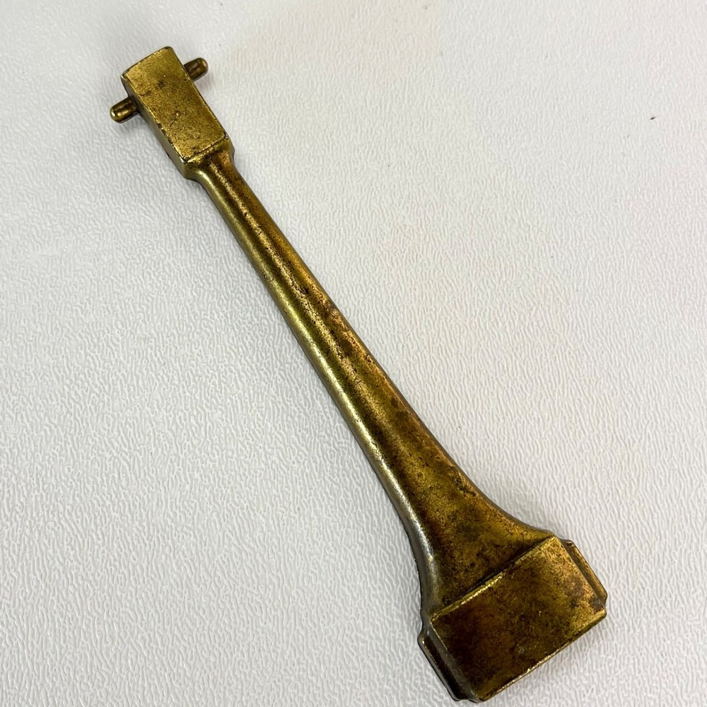 Solid Brass Replacement Door Knocker Strike Bar MidCentury 4.5" Door Hardware