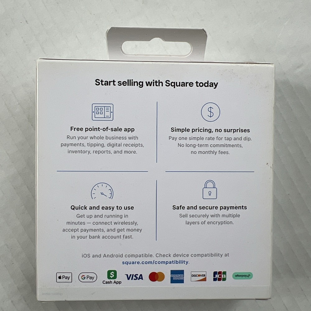 Square Reader For Contactless And Chip, New