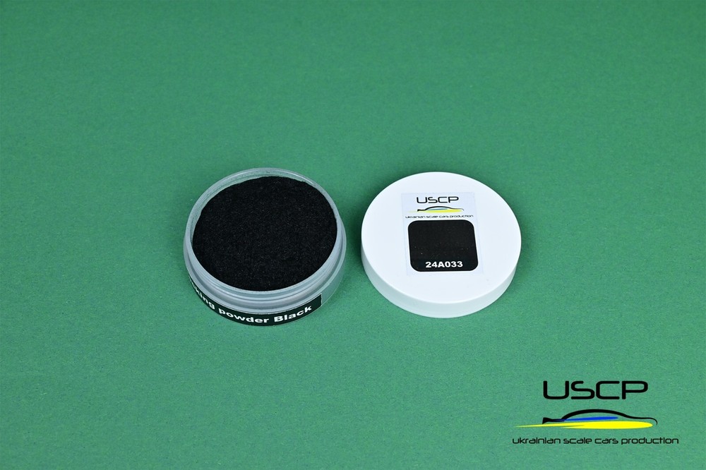USCP 24A033 Flocking powder Black (30 ml)