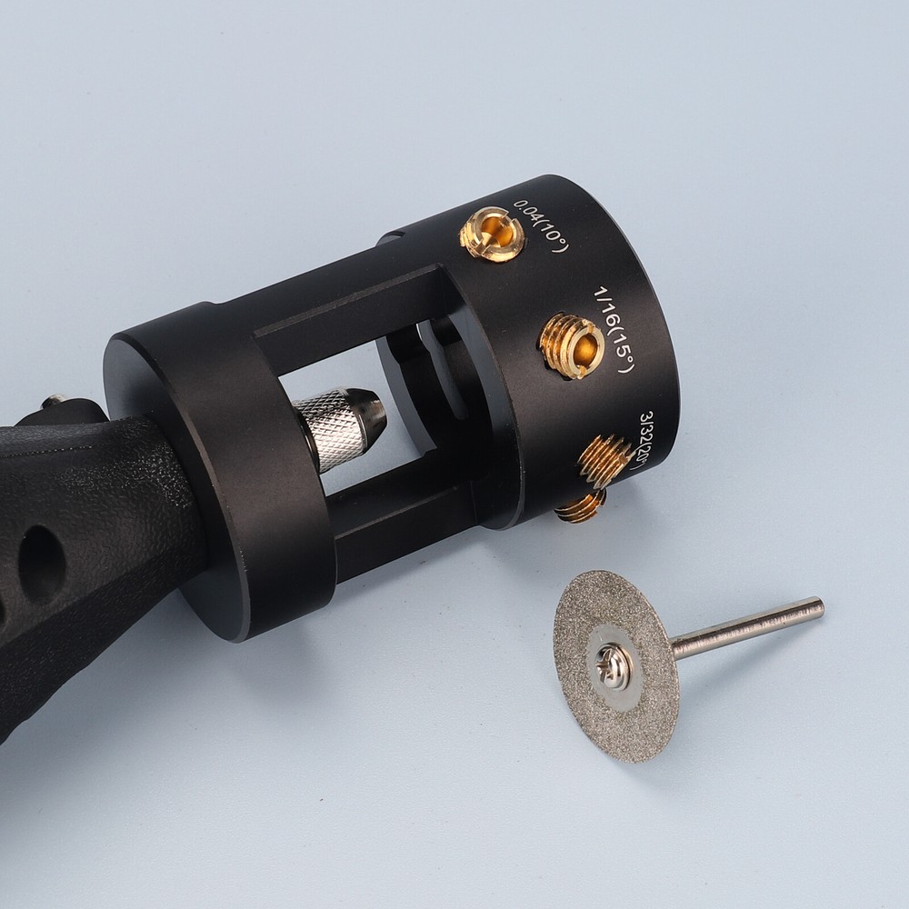 TIG Tungsten Grinder Sharpener Multi-Angle & Offset Tool Lightweight Aluminium