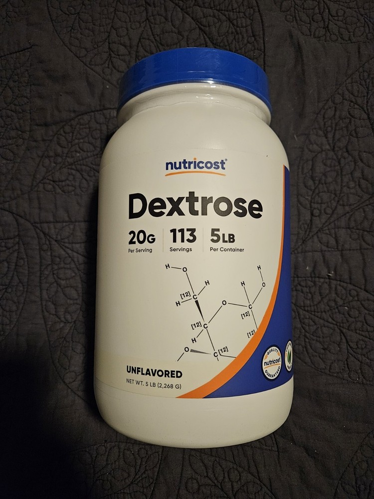 Dextrose, Unflavored, 5 lb (2,268 g)