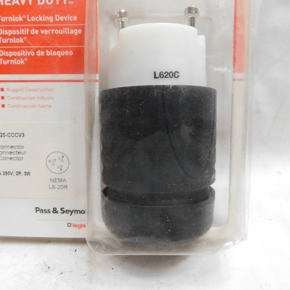 Pass & Seymour Turnlok Locking Device L620-CCCV3