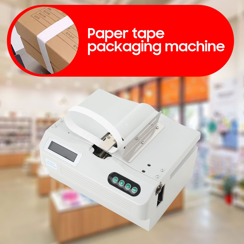 Automatic Money Packer Banknote Binding Machine Money Strapping Machine 110V