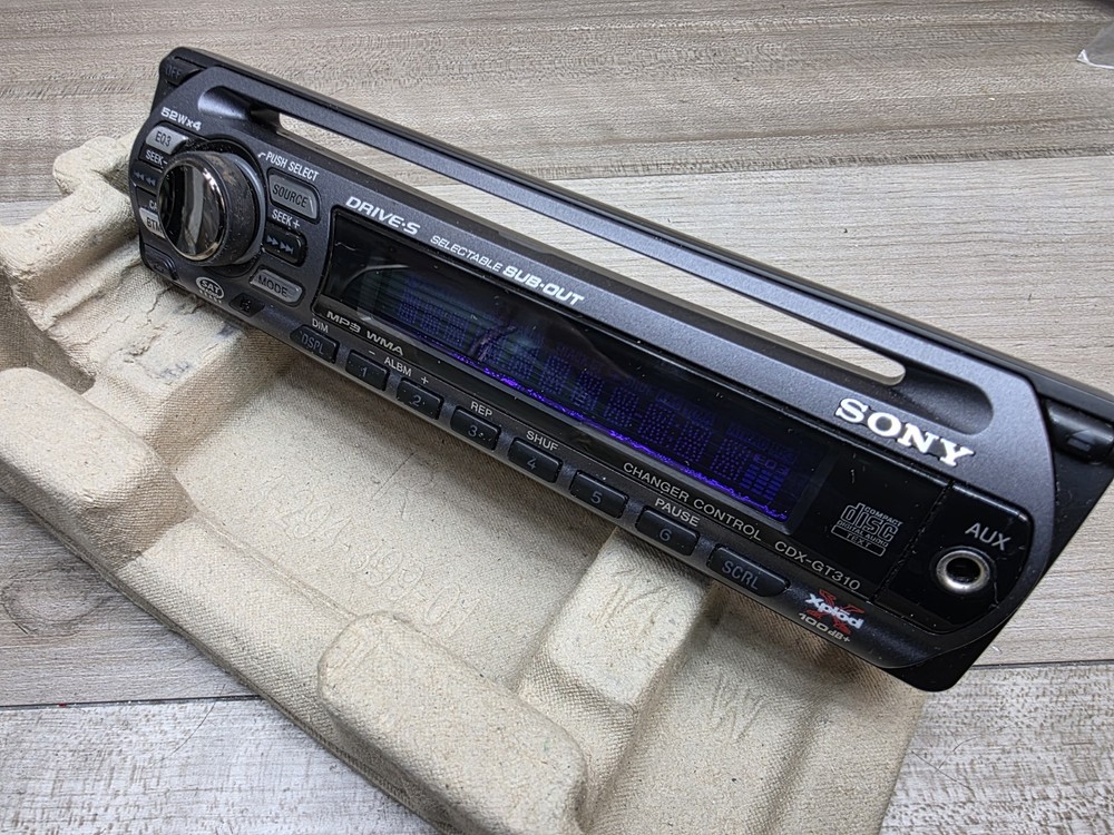 Sony CDX-GT310 Replacement FACEPLATE