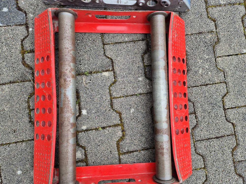 Rollprofi cable dispenser, red cable dispenser set