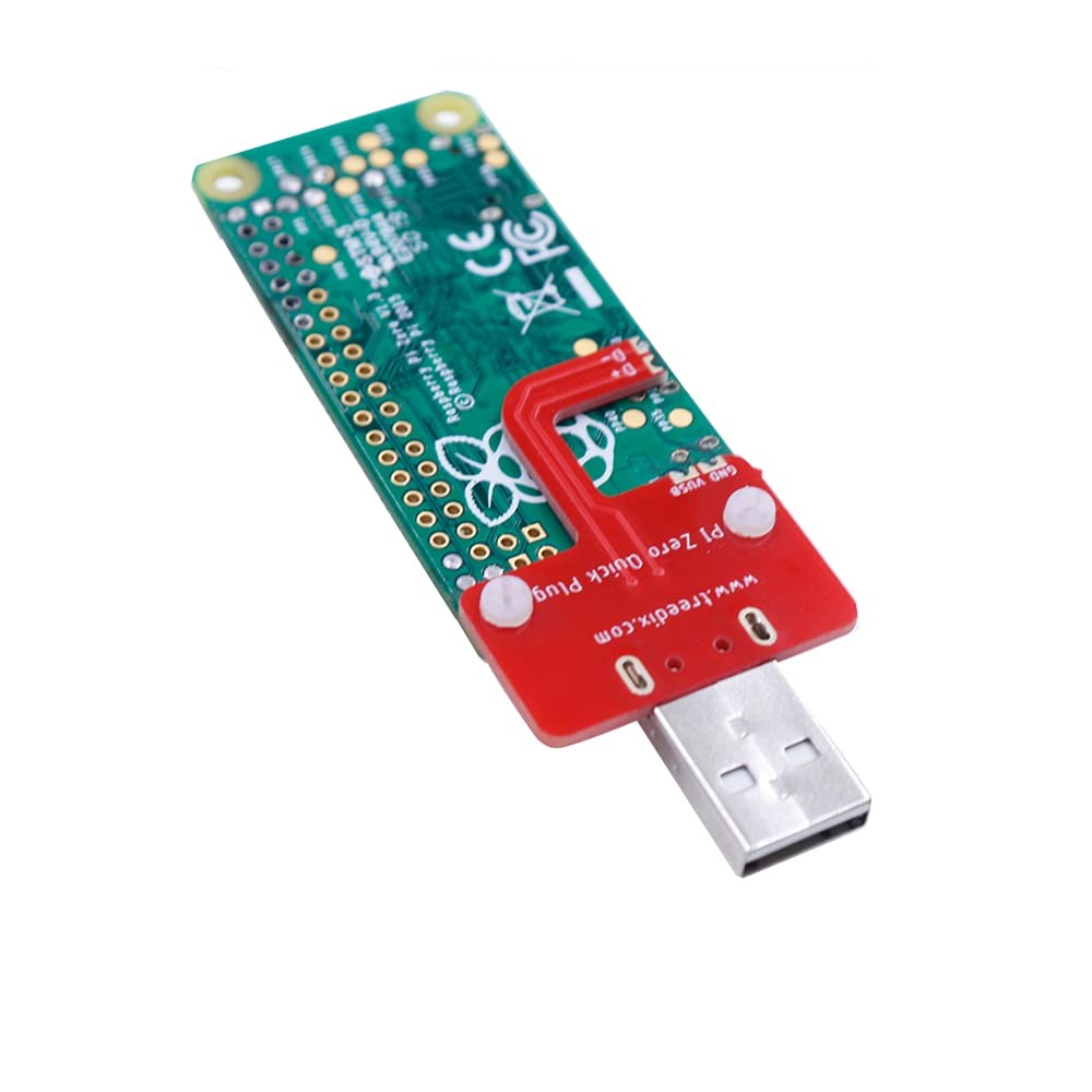 Raspberry Pi Zero/V1.3/Zero W USB-Micro to USB-A Adapter with Power and OTG S...