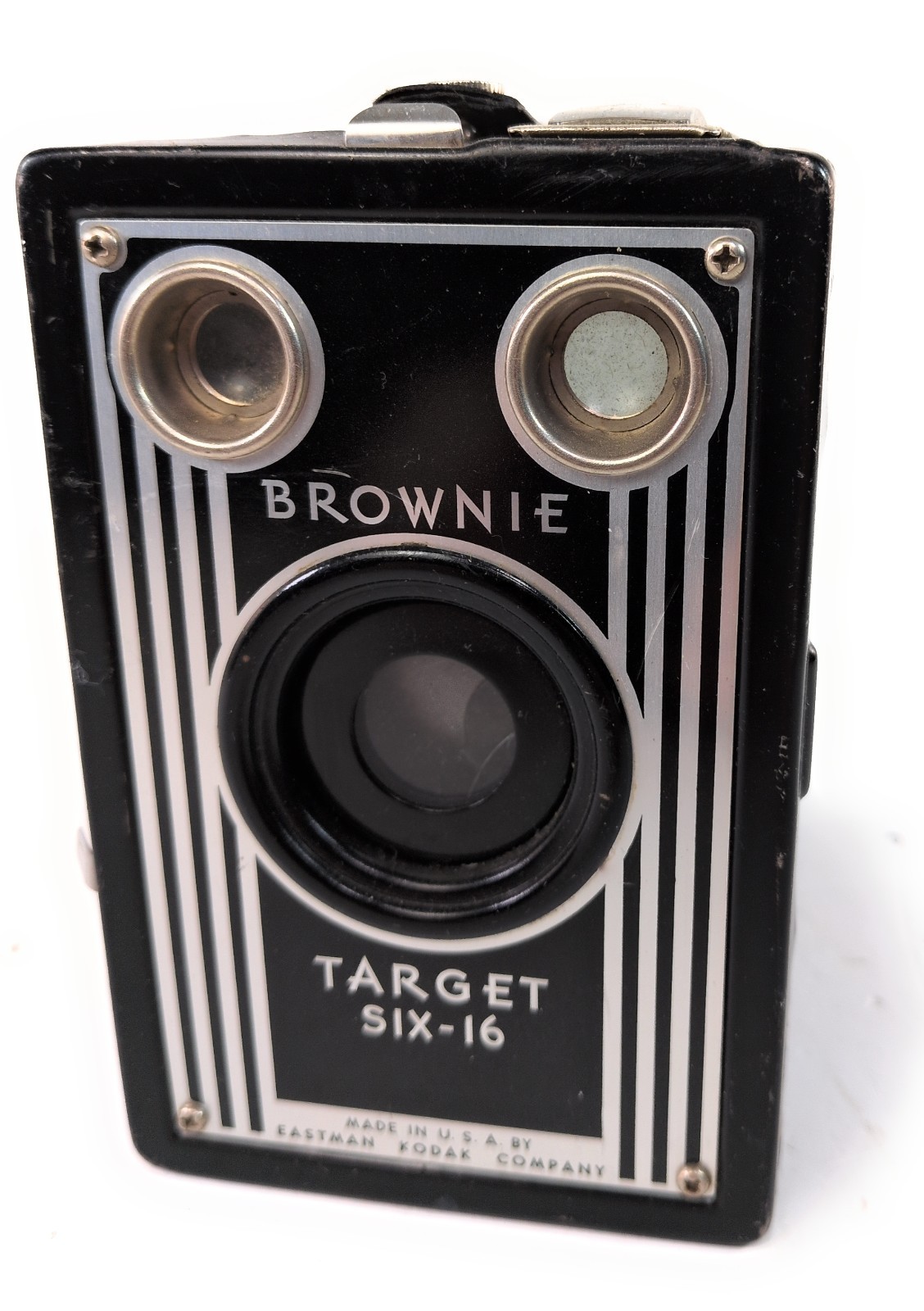 EASTMAN KODAK BROWNIE BOX CAMERA TARGET SIX- 16 VINTAGE ANTIQUE 1946-1951