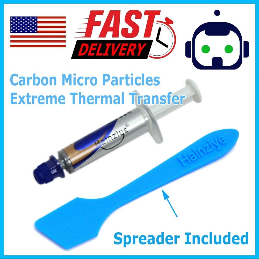 High Performance Silver Thermal Grease CPU Heatsink Compound Paste Syringe