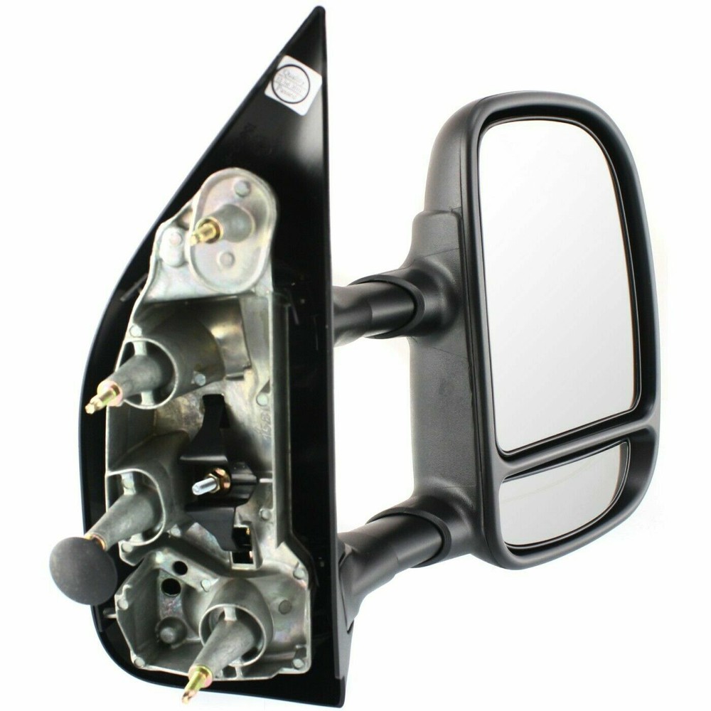 Towing Mirror, Right, Black for 2002-2016 Ford E-350 Super Duty/2003-2014 E-250