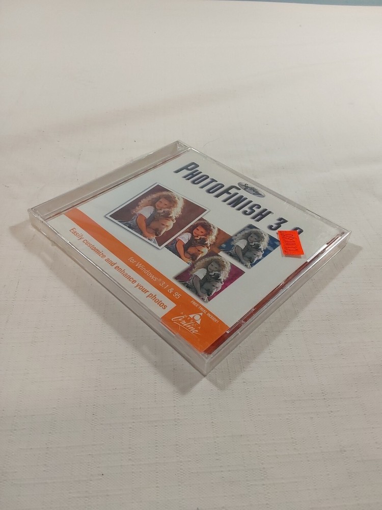 The Learning Company PhotoFinish 3.0 Computer PC Disc Program 1998