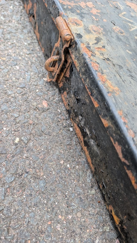 VINTAGE OTIS ELEVATOR TOOL BOX 26" x 13"