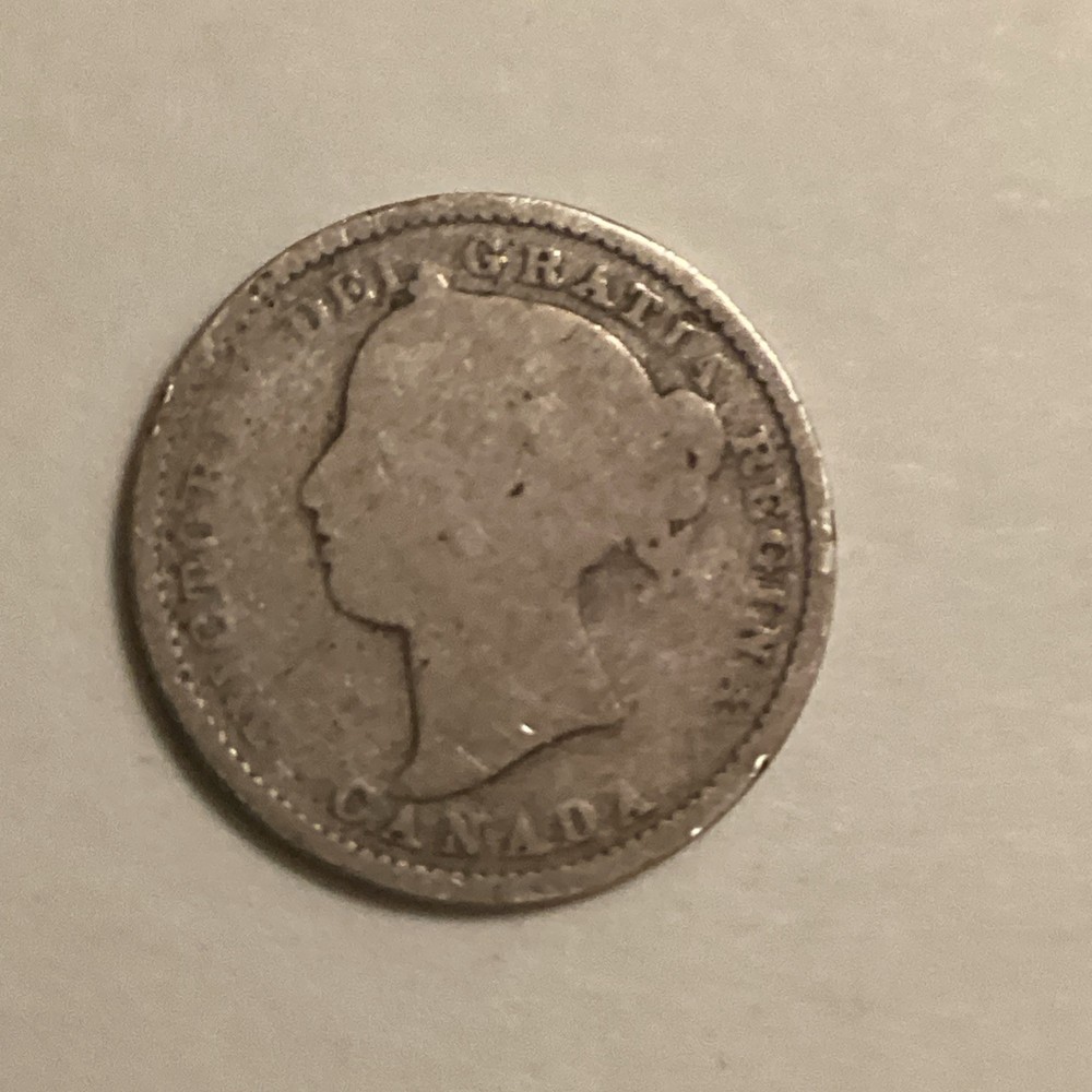 1894 CANADA 10 CENT SILVER KM 10