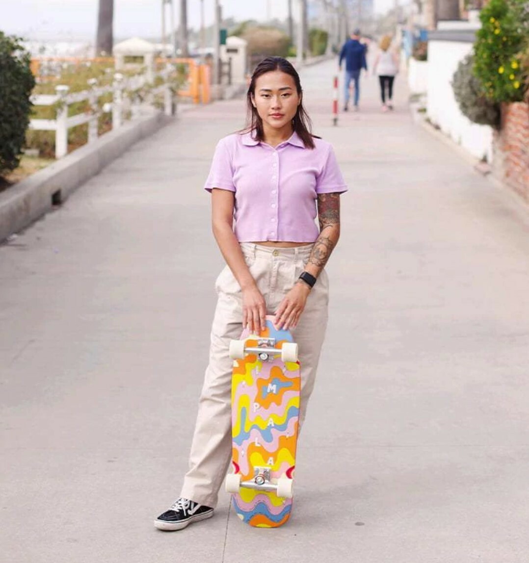 Impala Athena 28.25" Cruiser Martina Martian LIMITED EDITION Skateboard Complete