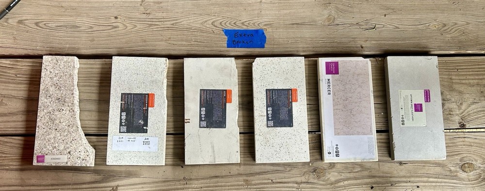 Pallet Of Assorted Quartz Tiles