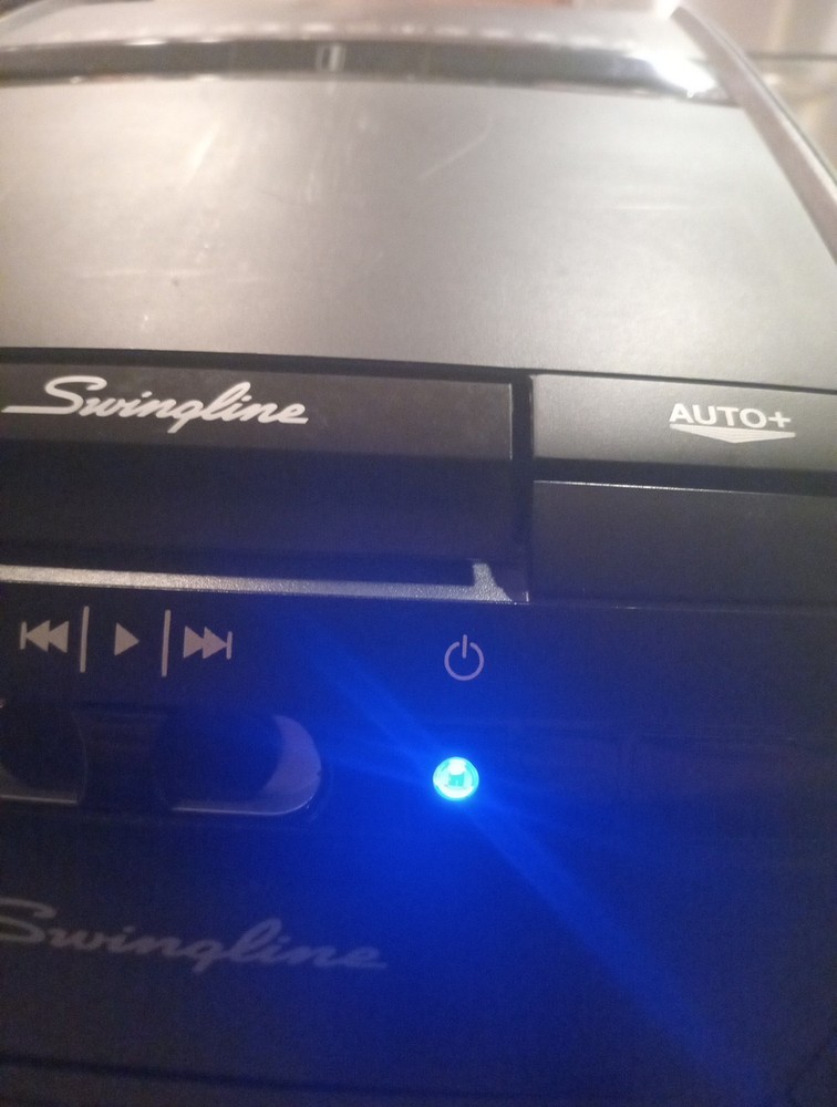Swingline Stack-and-Shred 60X Auto Feed Shredder MPN: 1757572