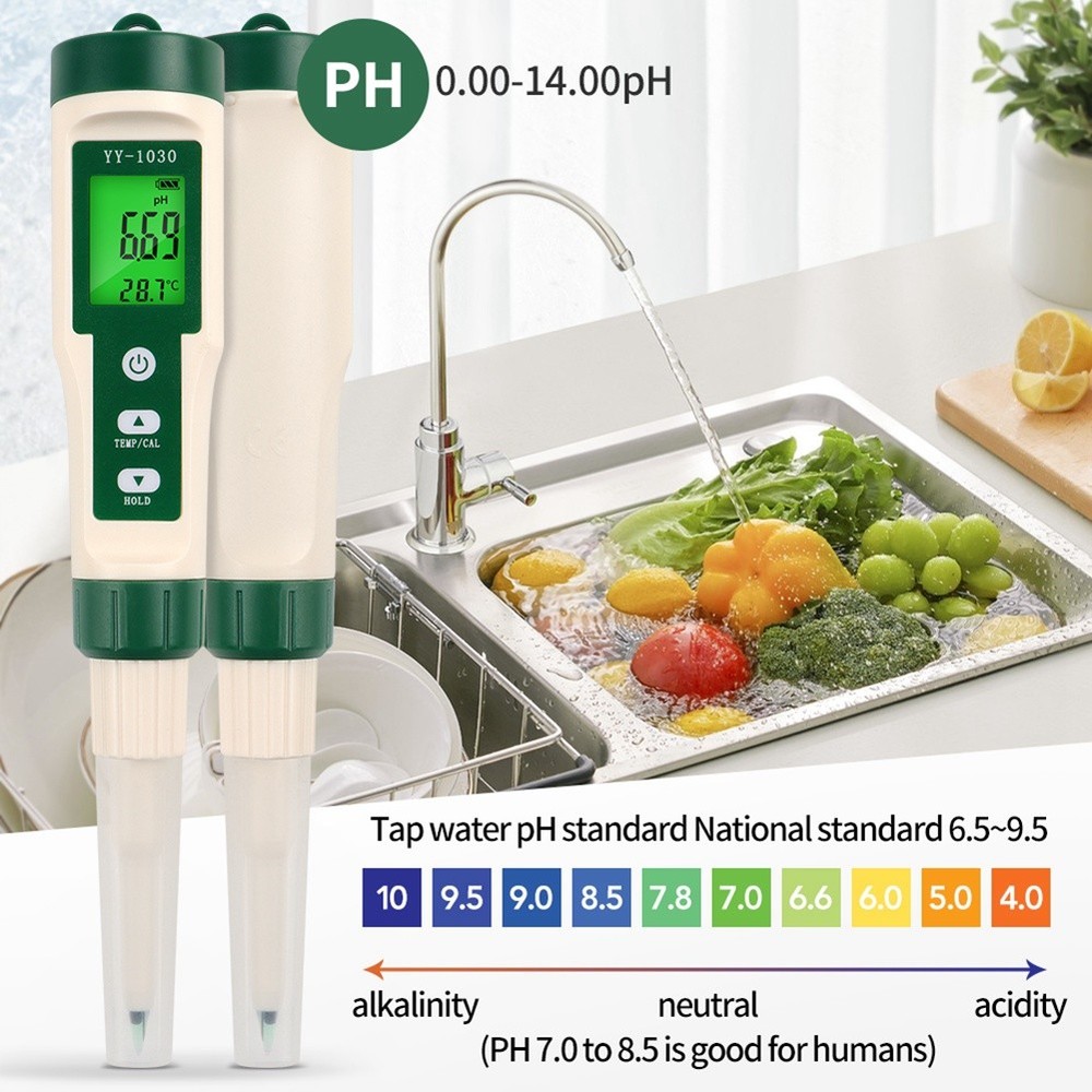 Professional Food Meter High Accuracy Sensor Temp Acidity Tester for6179