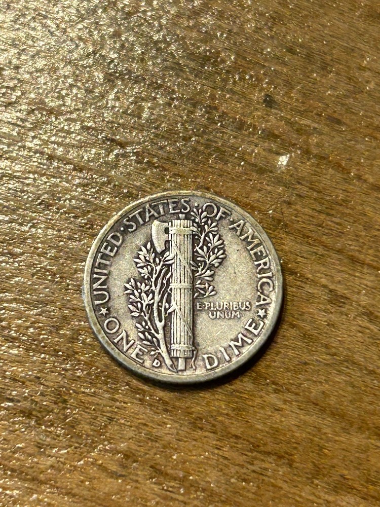 1939D Mercury Dime XF