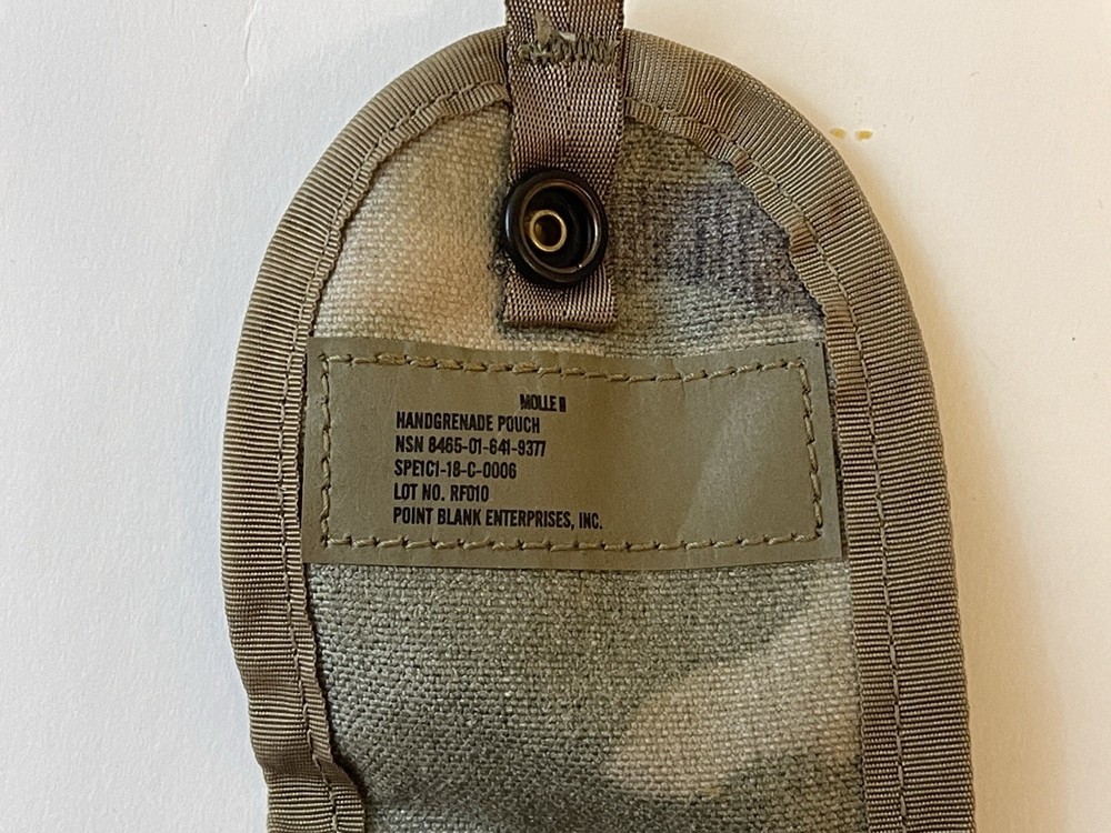 USGI OCP Frag Grenade Pouch MOLLE II Multicam