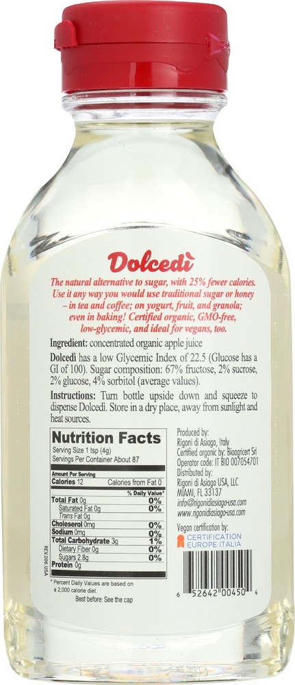 SWEETENER DOLCEDI ORG