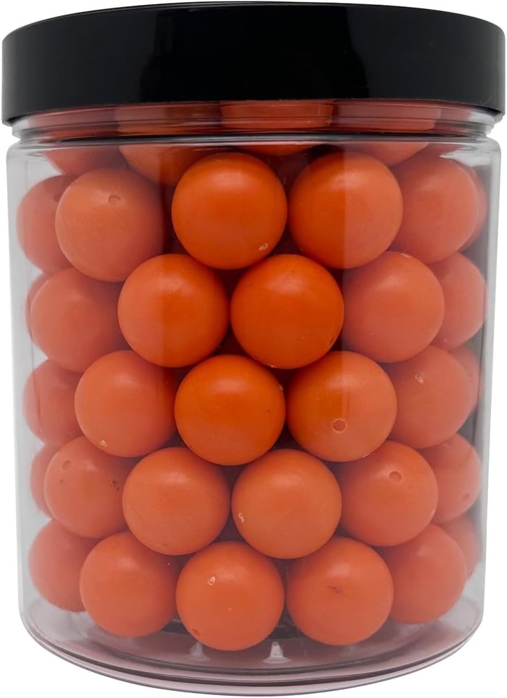 Reusable Hard-Solid Plastic Rounds for Training, Practice and Self Defense, 0.68