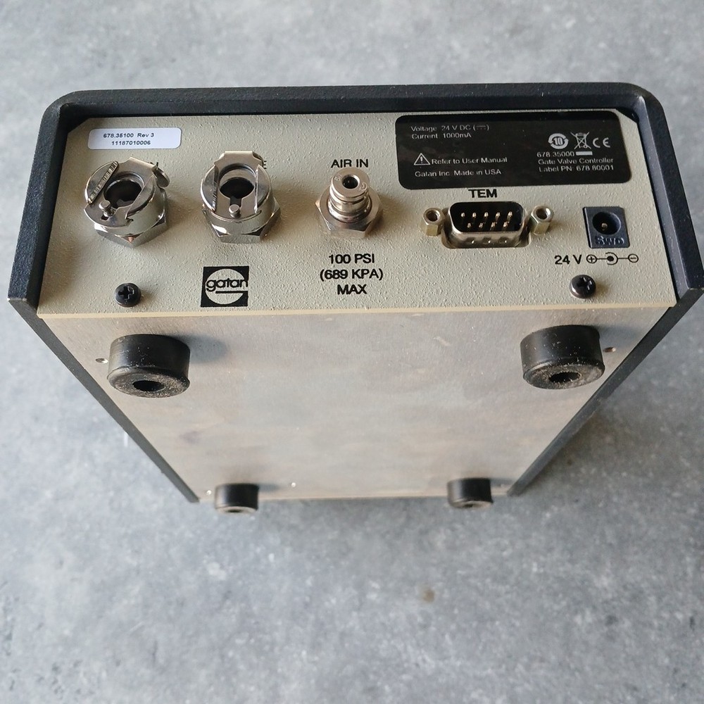 GATAN Gate Valve Controller 678.35000