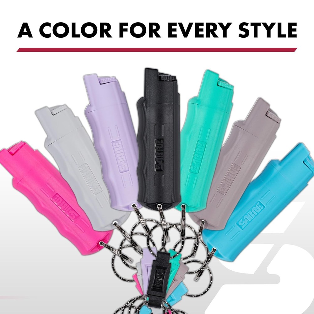 Pepper Spray - Quick Release Keychain for Easy Carry & Fast Access, Max Guard