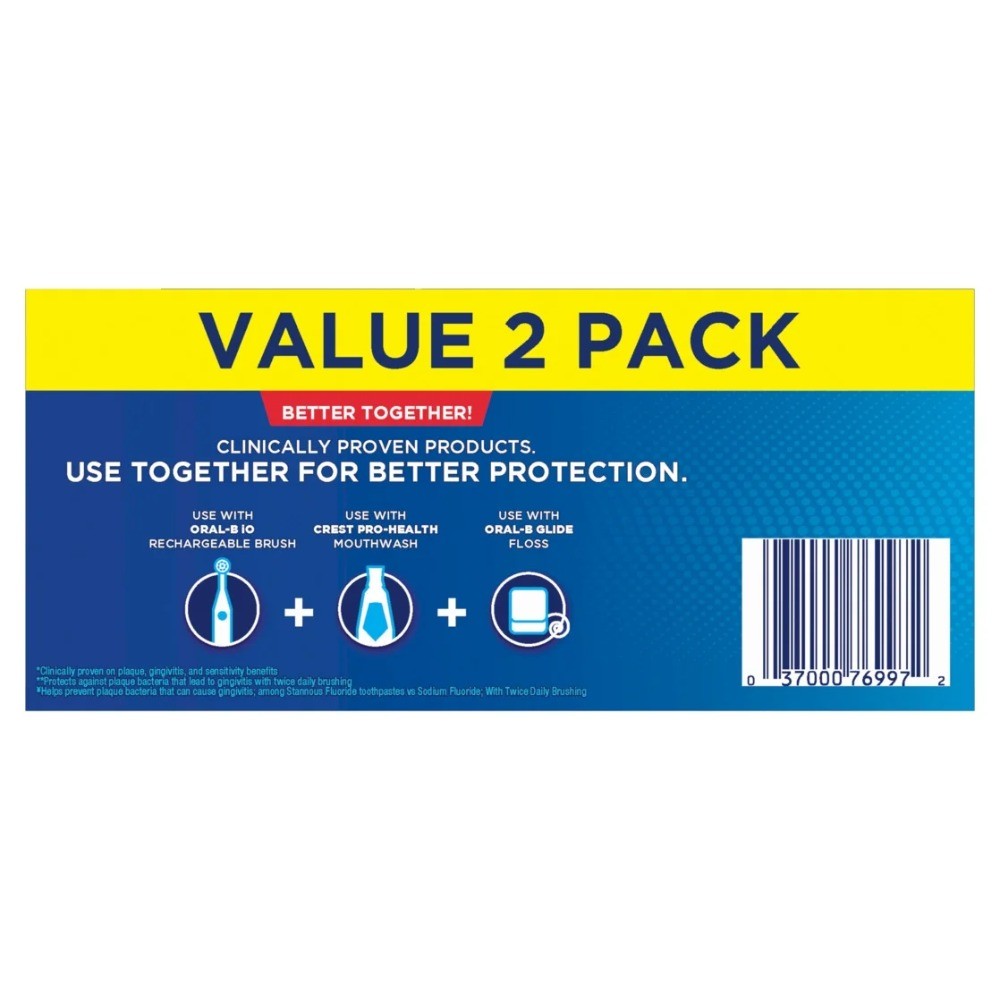 (6 pack) Crest Pro-Health Advanced Deep Clean Mint Toothpaste (5.1oz) Twin Pack