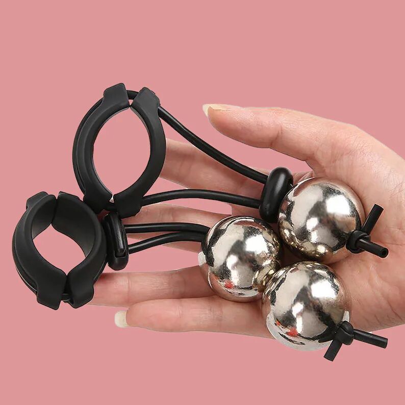 3 Size Penis Extender Enlarger Weight ALL Day Wearing Male Ball Stretcher Weight